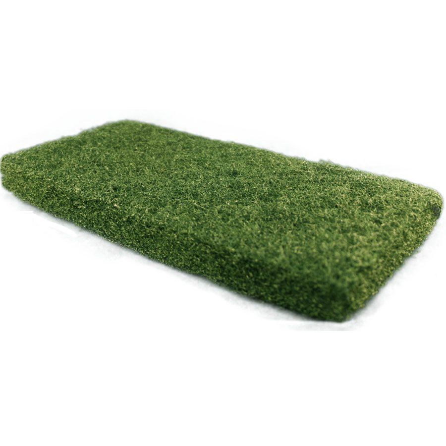 green fibre pad sponge